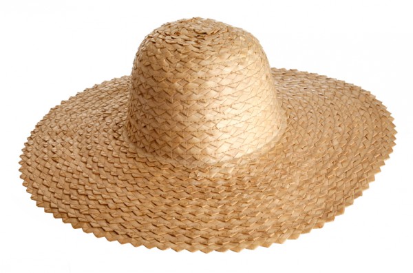 Strohhut mit UV Schutz